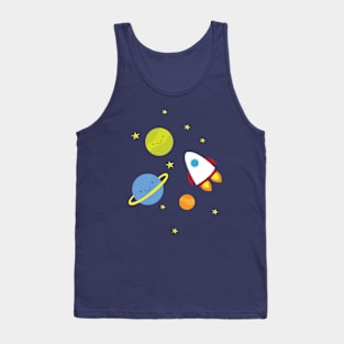 Space ship Tank Top